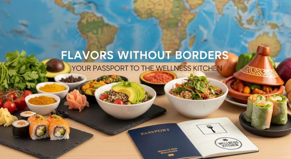 featured: flavors without borders: your passport to the wellness kitchen