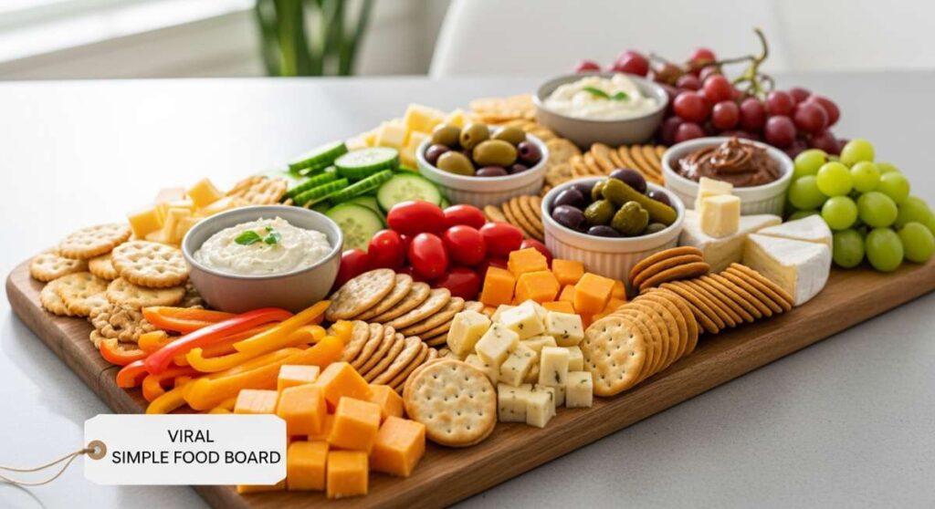 featured: forget charcuterie: this simple food board is the new party essential