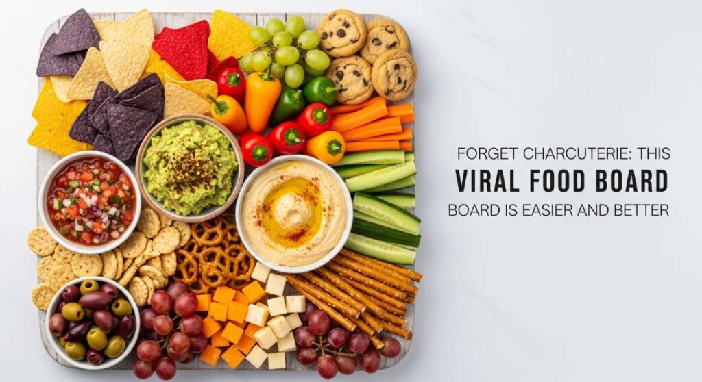 featured: forget charcuterie: this viral food board is easier and better