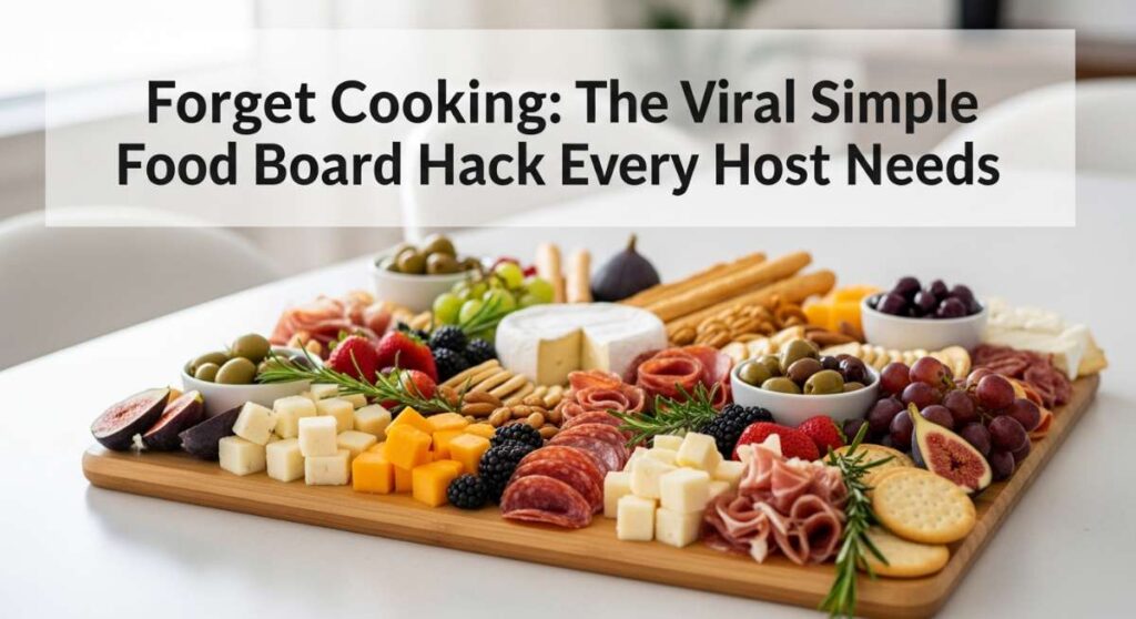 featured: forget cooking: the viral simple food board hack every host needs