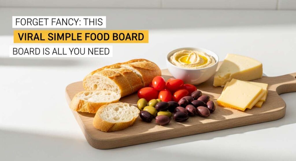 featured: forget fancy: this viral simple food board is all you need