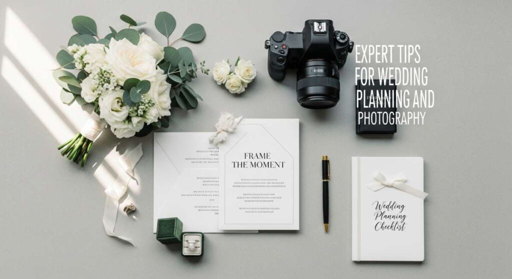 featured: frame the moment: expert tips for wedding planning and photography