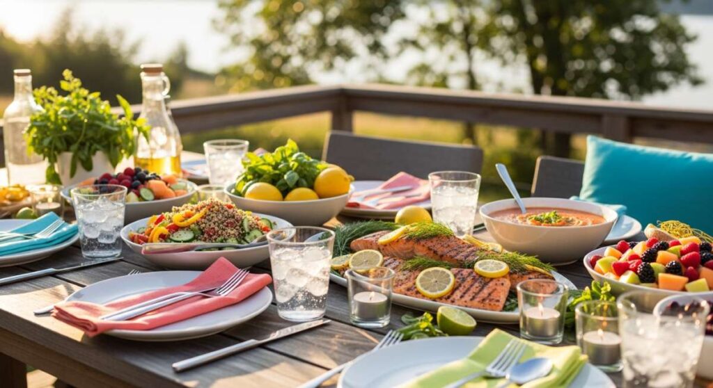 featured: fresh, bold, and beautiful: 15+ summer dinners to brighten your table