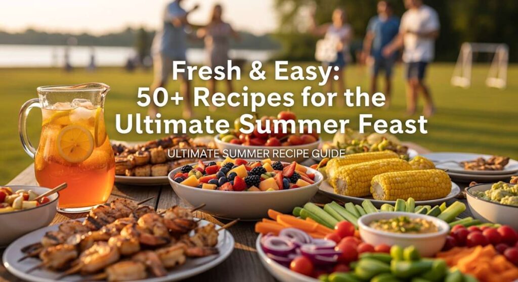 Fresh & Easy: 50+ Recipes for the Ultimate Summer Feast featured: fresh & easy: 50+ recipes for the ultimate summer feast