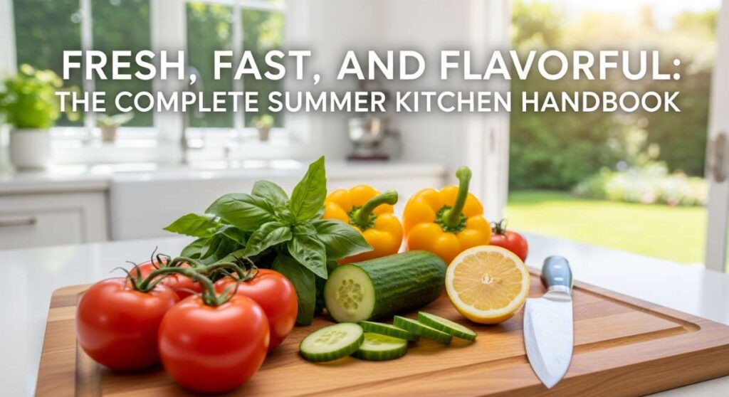 featured: fresh, fast, and flavorful: the complete summer kitchen handbook
