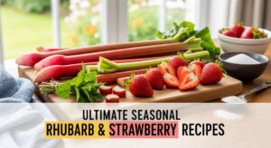 featured: fresh & flavorful: the ultimate guide to seasonal rhubarb and strawberry dishes