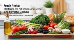 featured: fresh picks: mastering the art of seasonal living and flavorful cooking