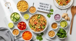 featured: fresh & spicy: your go to thai pasta salad recipe board