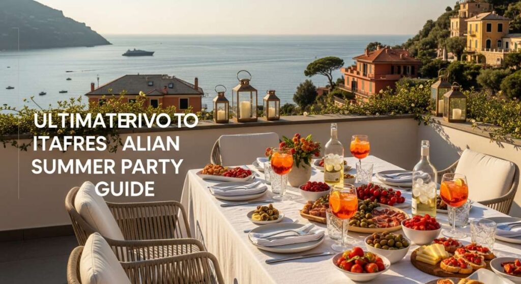 featured: from aperitivo to alfresco: the ultimate italian summer party blueprint