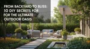 featured: from backyard to bliss: 10 diy secrets for the ultimate outdoor oasis