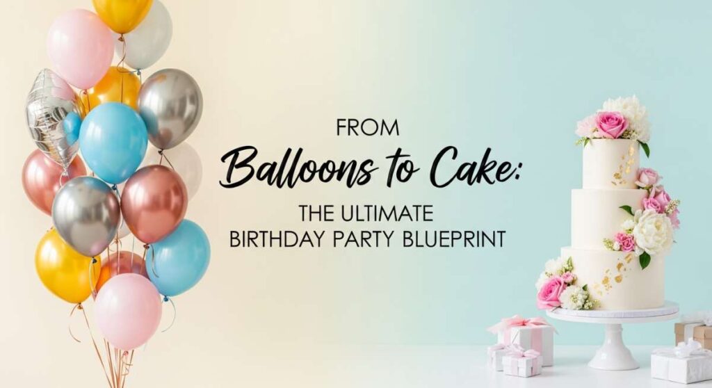 featured: from balloons to cake: the ultimate birthday party blueprint