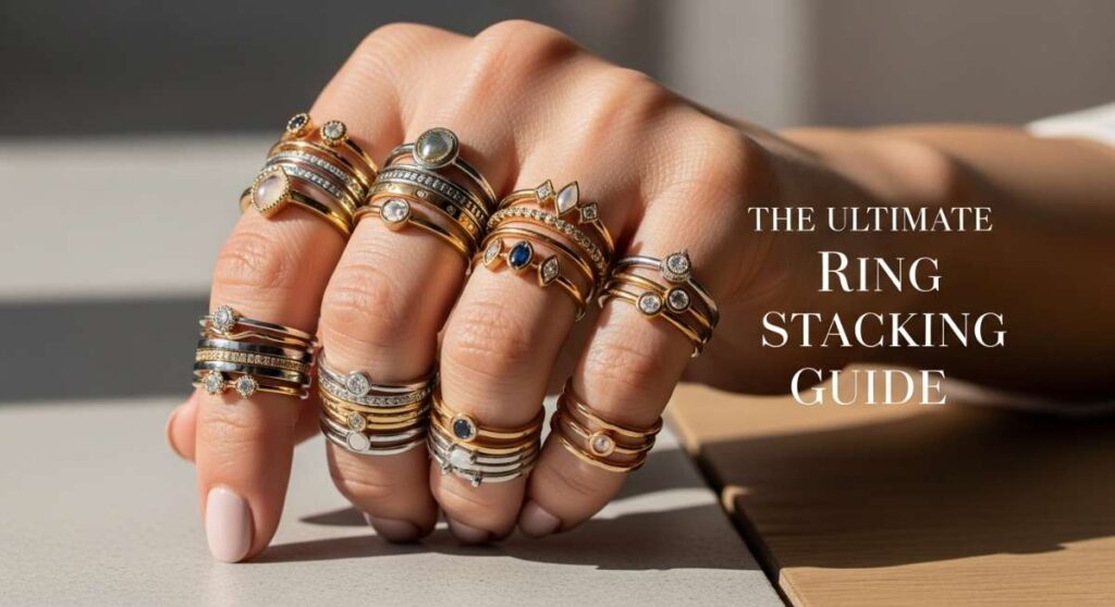 featured: from bare to bold: the ultimate ring stacking guide for every style
