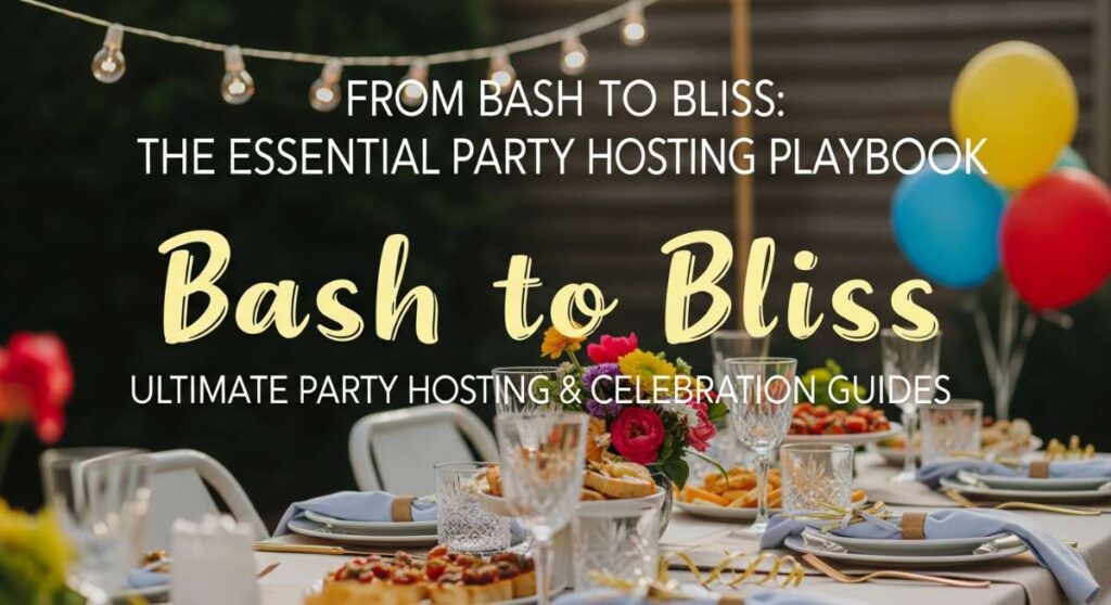 featured: from bash to bliss: the essential party hosting playbook