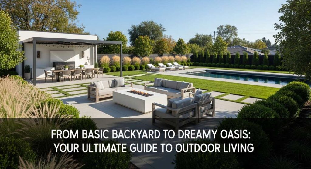 From Basic Backyard to Dreamy Oasis: Your Ultimate Guide to Outdoor Living featured: from basic backyard to dreamy oasis: your ultimate guide to outdoor living