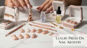 featured: from basic to bespoke: mastering the art of luxury press on manicures