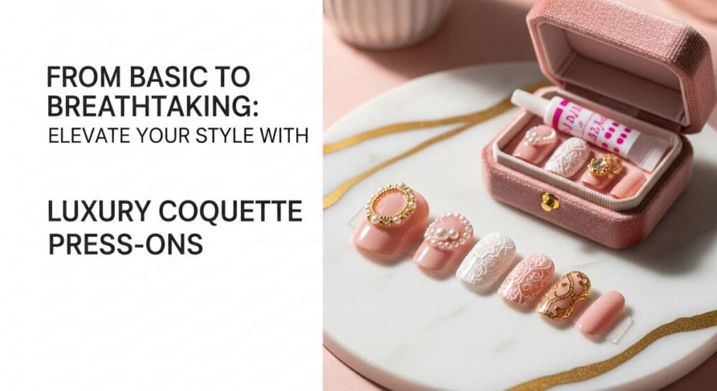 featured: from basic to breathtaking: elevate your style with luxury coquette press ons