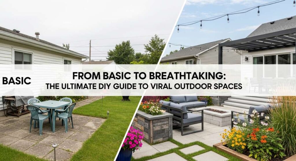 featured: from basic to breathtaking: the ultimate diy guide to viral outdoor spaces
