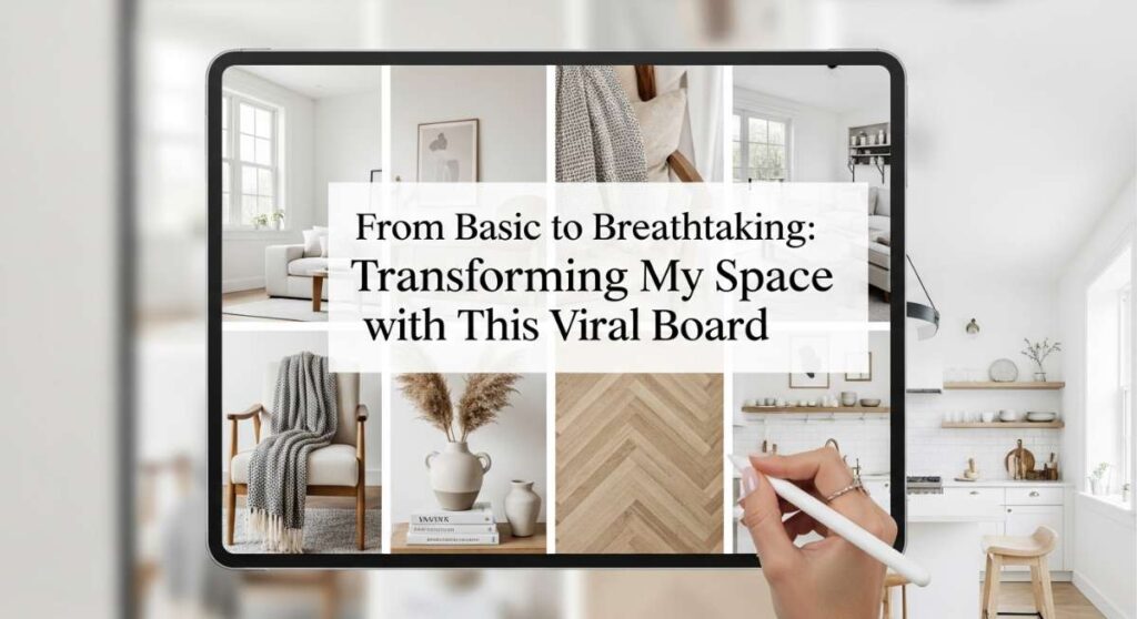 featured: from basic to breathtaking: transforming my space with this viral board