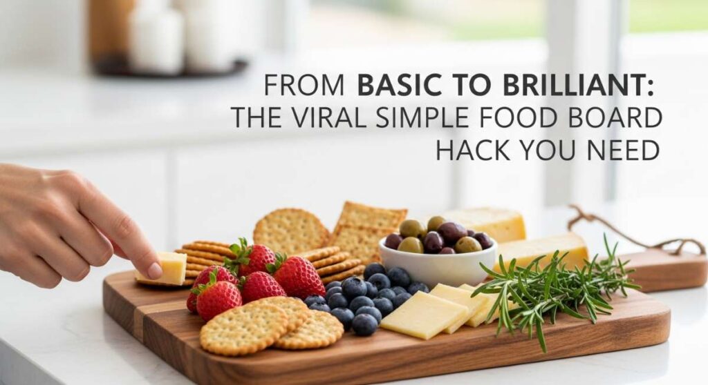 featured: from basic to brilliant: the viral simple food board hack you need