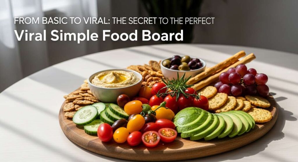 featured: from basic to viral: the secret to the perfect simple food board