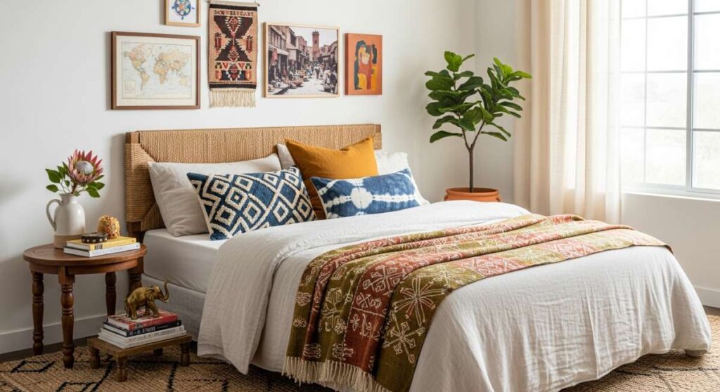 featured: from bazaar to bedroom: crafting a world inspired sanctuary