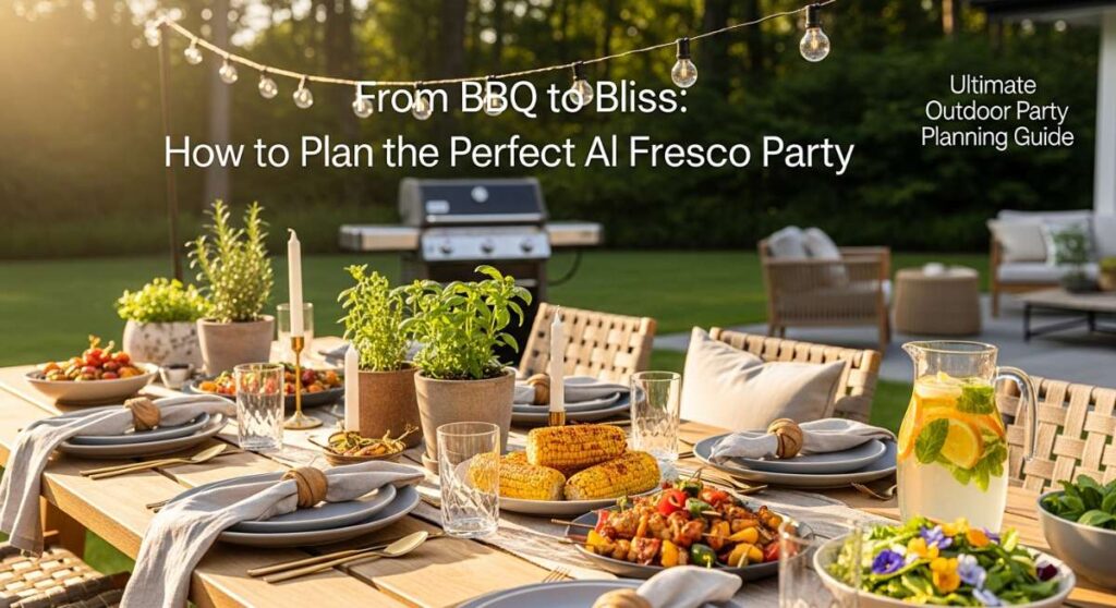 featured: from bbq to bliss: how to plan the perfect al fresco party