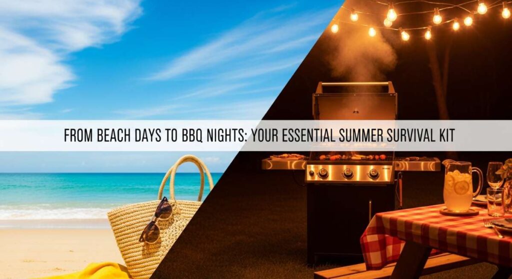 featured: from beach days to bbq nights: your essential summer survival kit