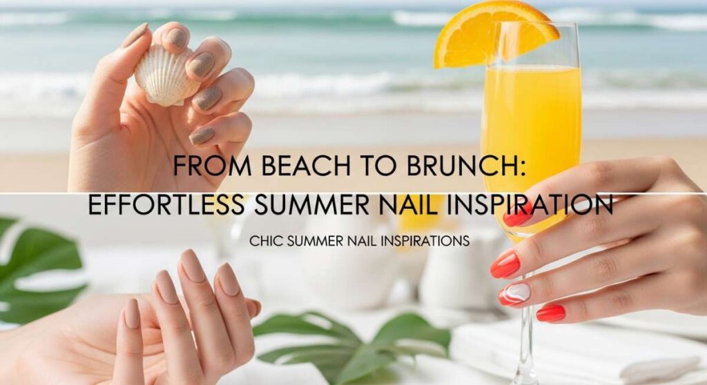 featured: from beach to brunch: effortless summer nail inspiration