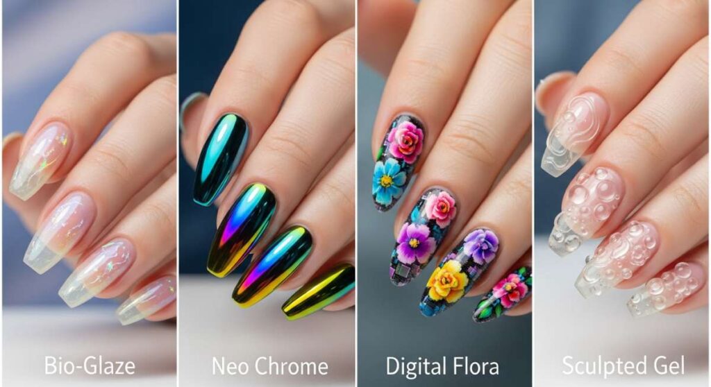 From Bio-Glaze to Neo-Chrome: 2026's Hottest Nail Designs featured: from bio glaze to neo chrome: 2026's hottest nail designs