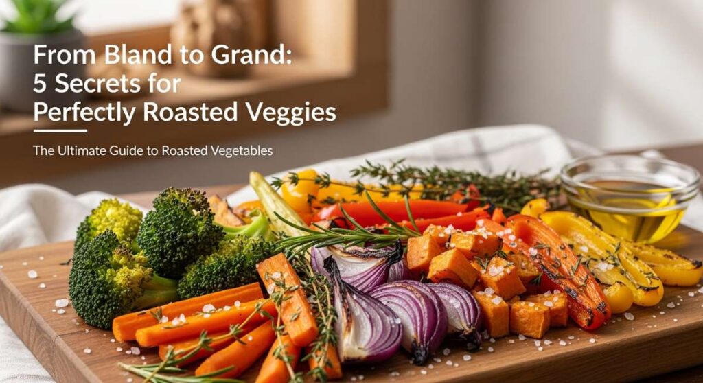 featured: from bland to grand: 5 secrets for perfectly roasted veggies