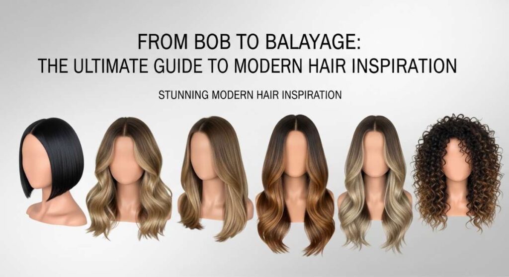 featured: from bob to balayage: the ultimate guide to modern hair inspiration