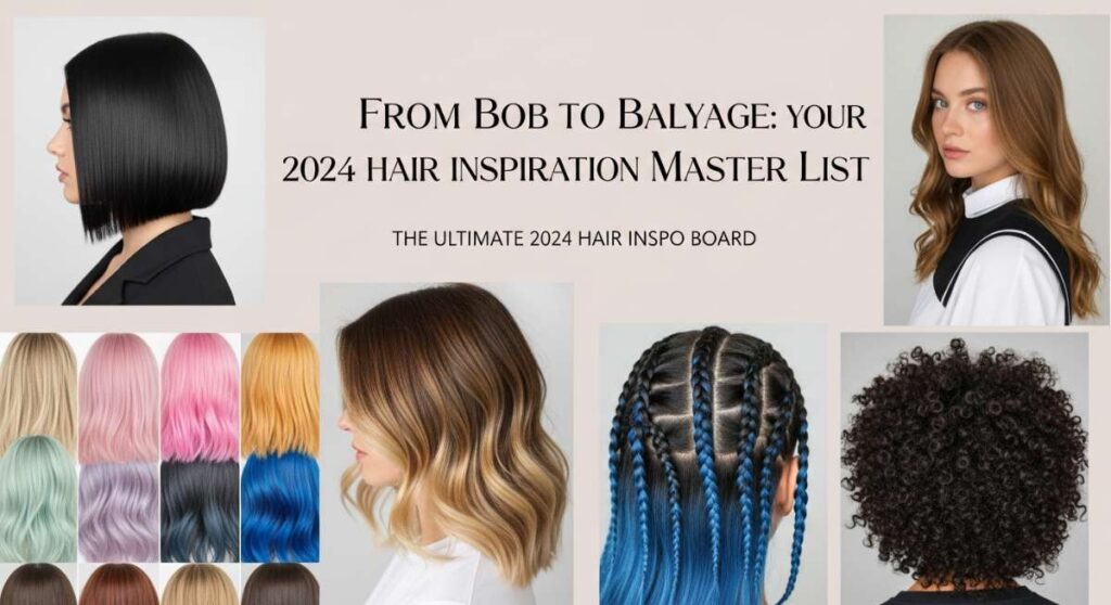 featured: from bob to balayage: your 2024 hair inspiration master list
