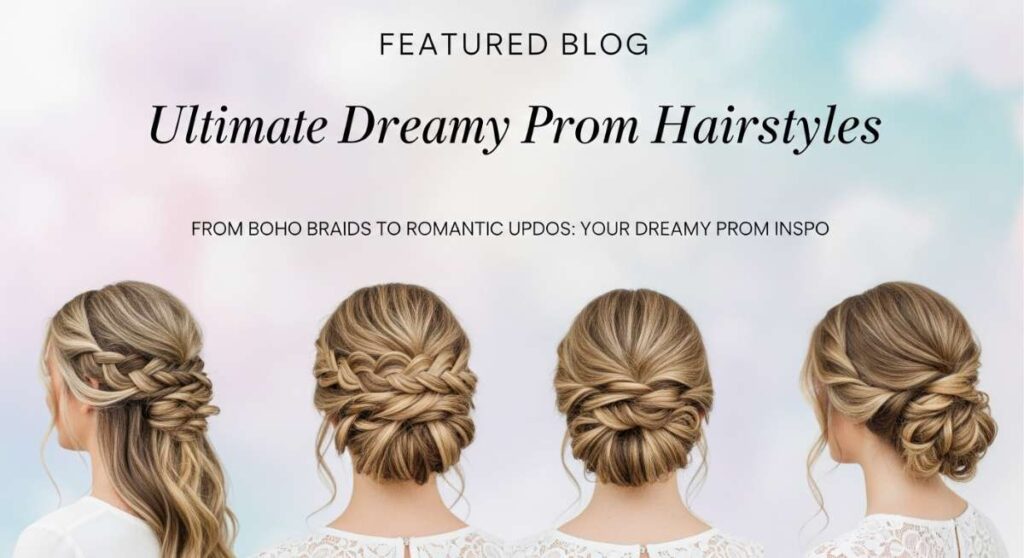 featured: from boho braids to romantic updos: your dreamy prom inspo