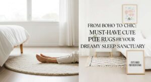 featured: from boho to chic: must have cute rugs for your dreamy sleep sanctuary