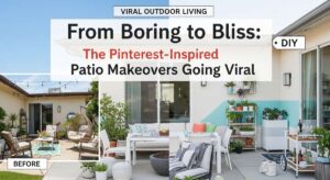 featured: from boring to bliss: the pinterest inspired patio makeovers going viral