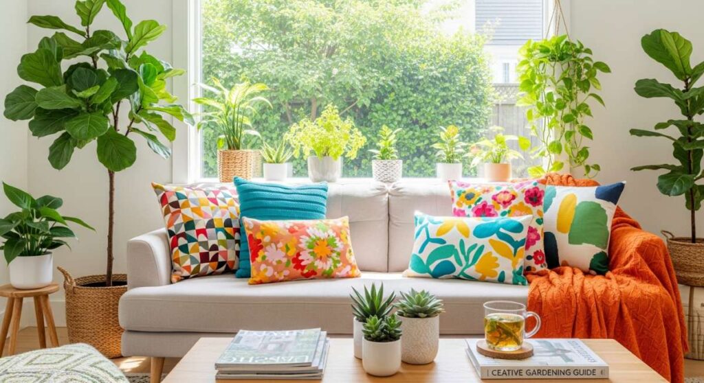 featured: from boring to blissful: transform your space with vibrant decor and lush greenery