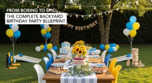 featured: from boring to epic: the complete backyard birthday party blueprint