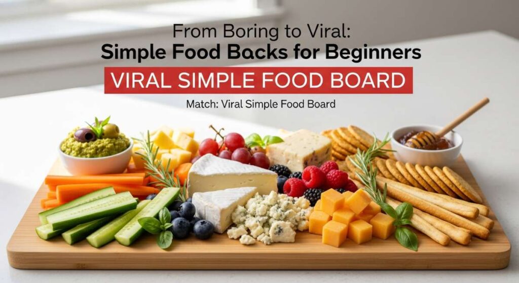 featured: from boring to viral: simple food board hacks for beginners