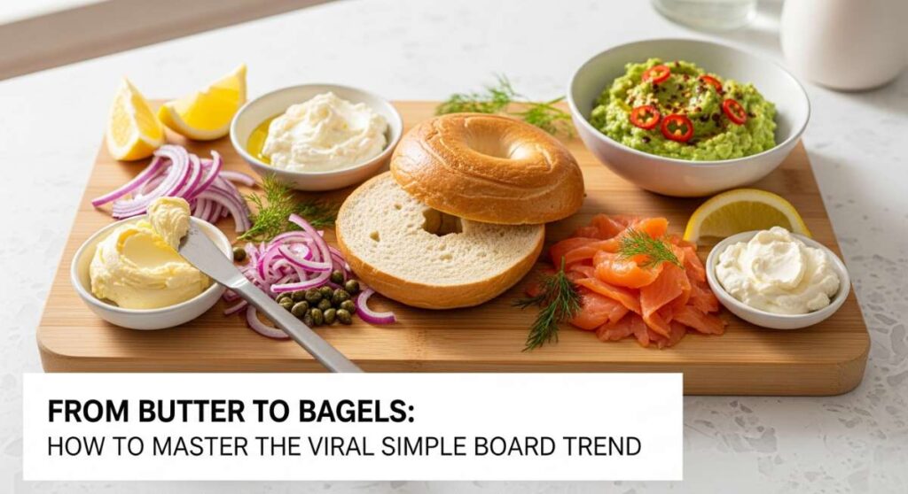 featured: from butter to bagels: how to master the viral simple board trend