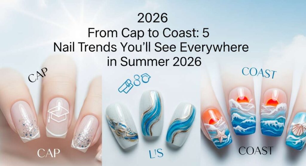 From Cap to Coast: 5 Nail Trends You’ll See Everywhere in Summer 2026 featured: from cap to coast: 5 nail trends you’ll see everywhere in summer 2026