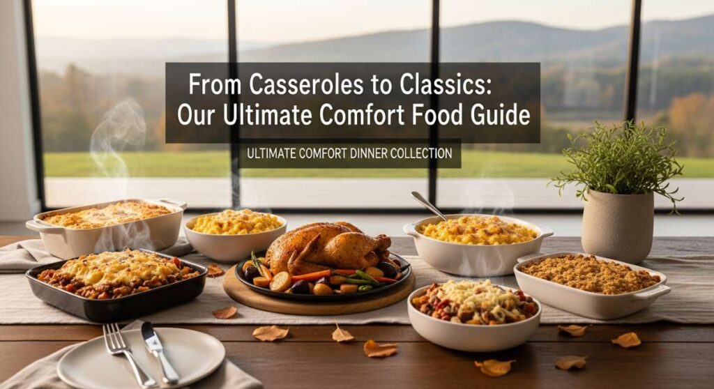 featured: from casseroles to classics: our ultimate comfort food guide
