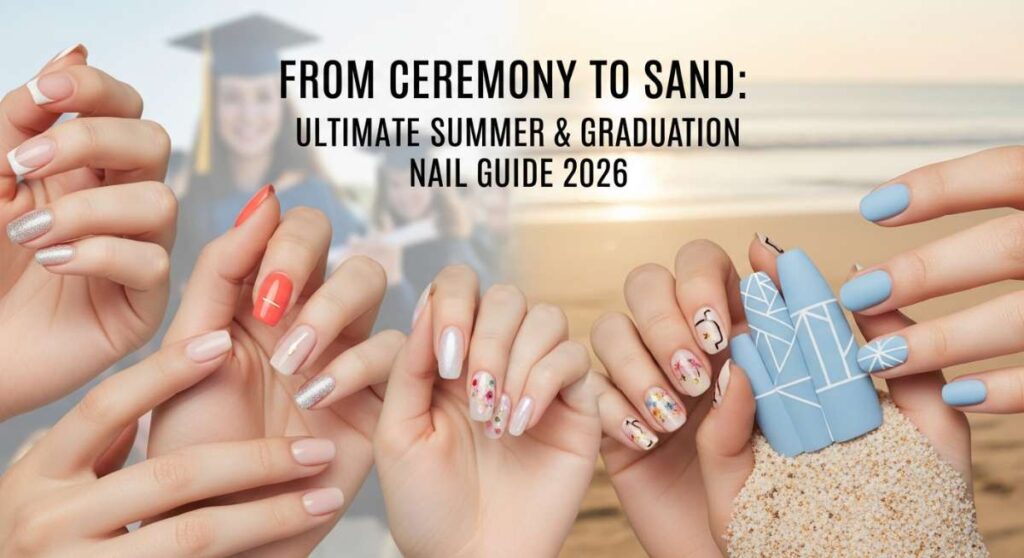 featured: from ceremony to sand: the 2026 summer & graduation nail lookbook