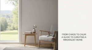 featured: from chaos to calm: a guide to curating a minimalist home