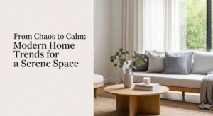 featured: from chaos to calm: modern home trends for a serene space