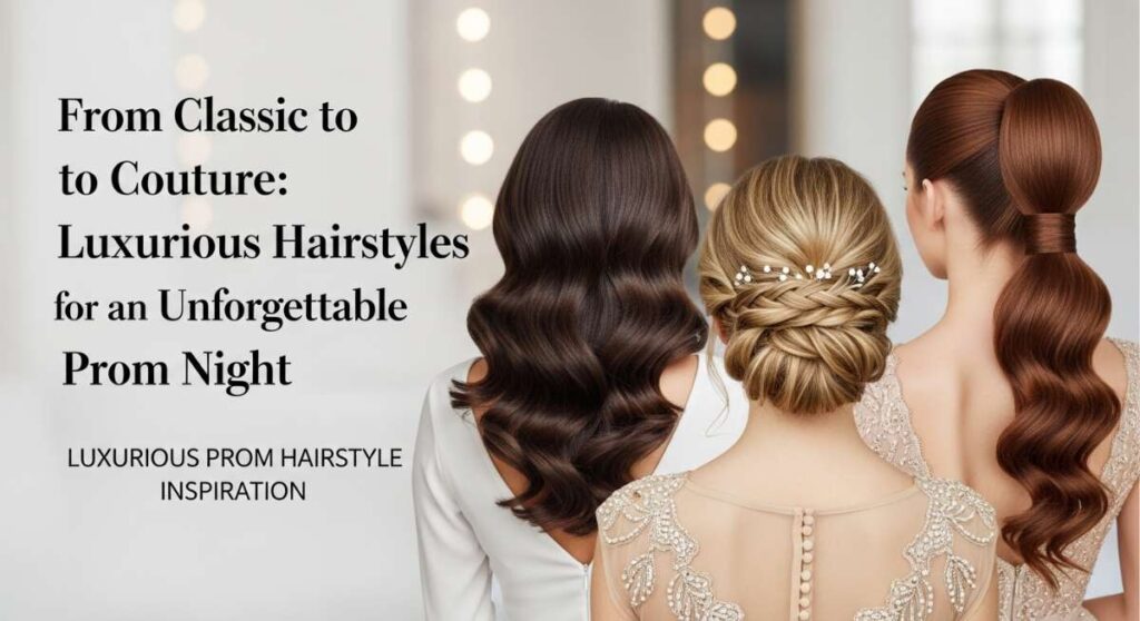 featured: from classic to couture: luxurious hairstyles for an unforgettable prom night