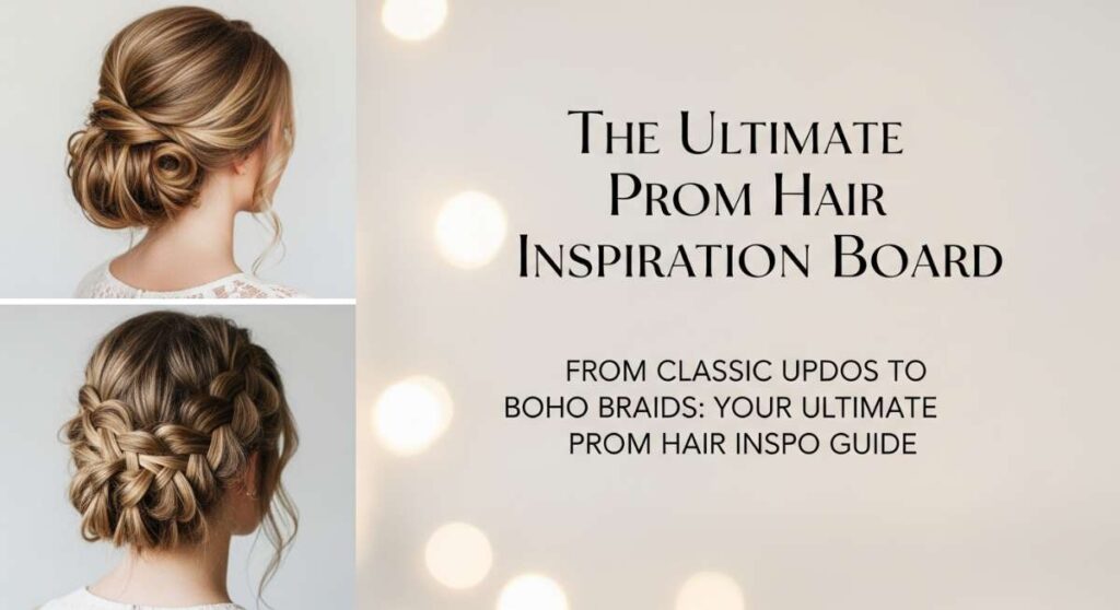 featured: from classic updos to boho braids: your ultimate prom hair inspo guide