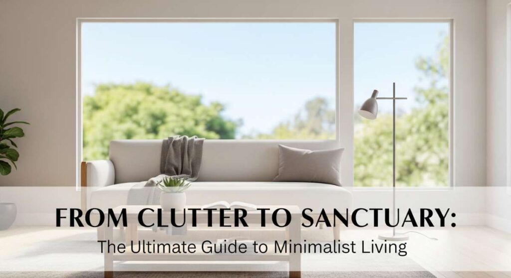 featured: from clutter to sanctuary: the ultimate guide to minimalist living