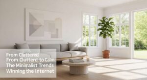 featured: from cluttered to calm: the minimalist trends winning the internet