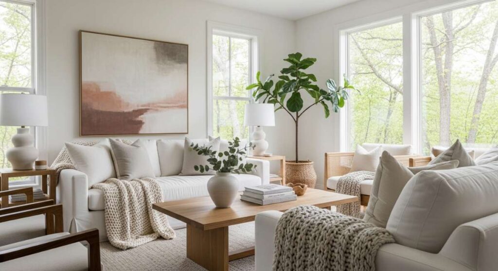featured: from cold to cozy: transforming my space into an organic modern haven