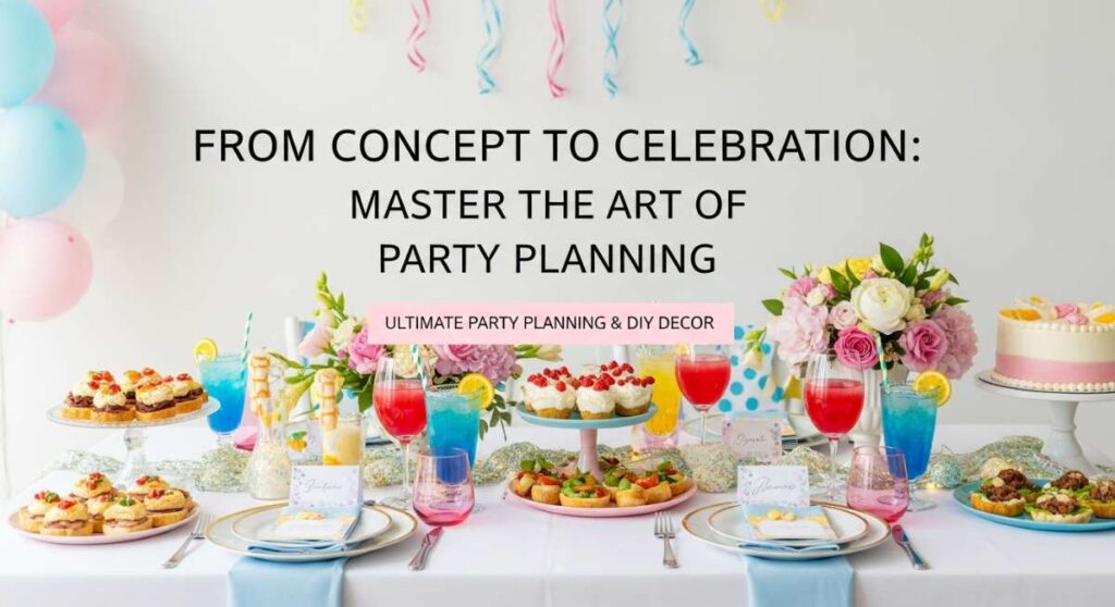 featured: from concept to celebration: master the art of party planning